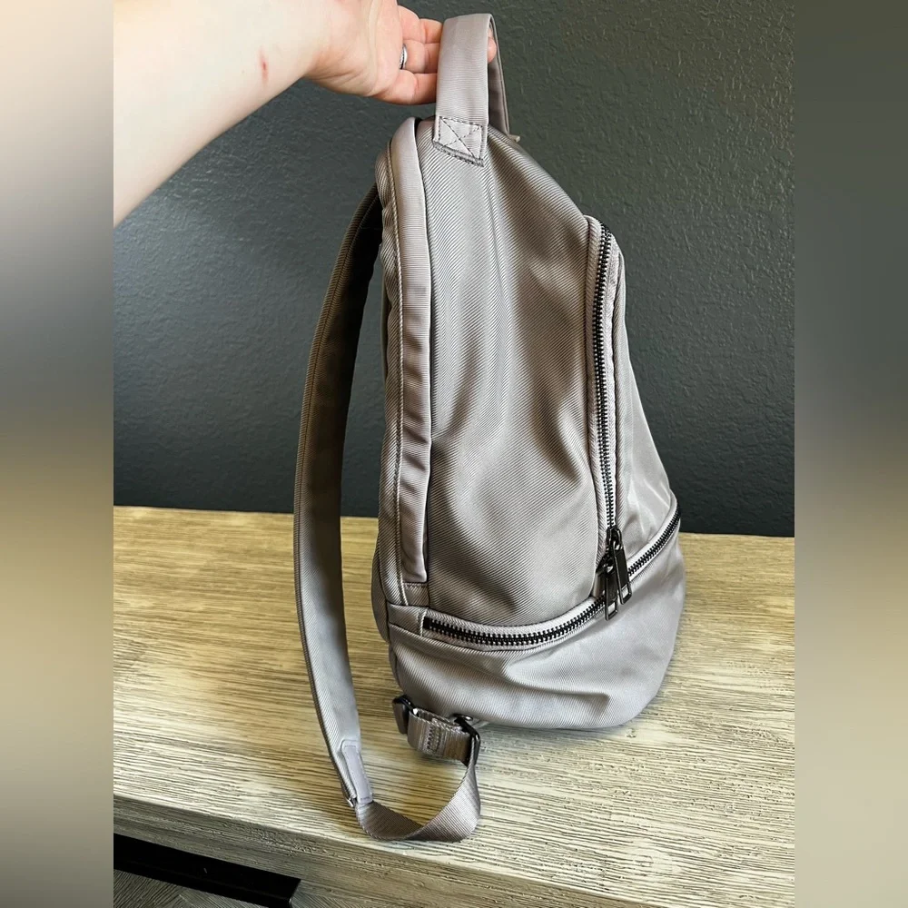 LIKE NEW!!! lululemon athletica Gray Backpack